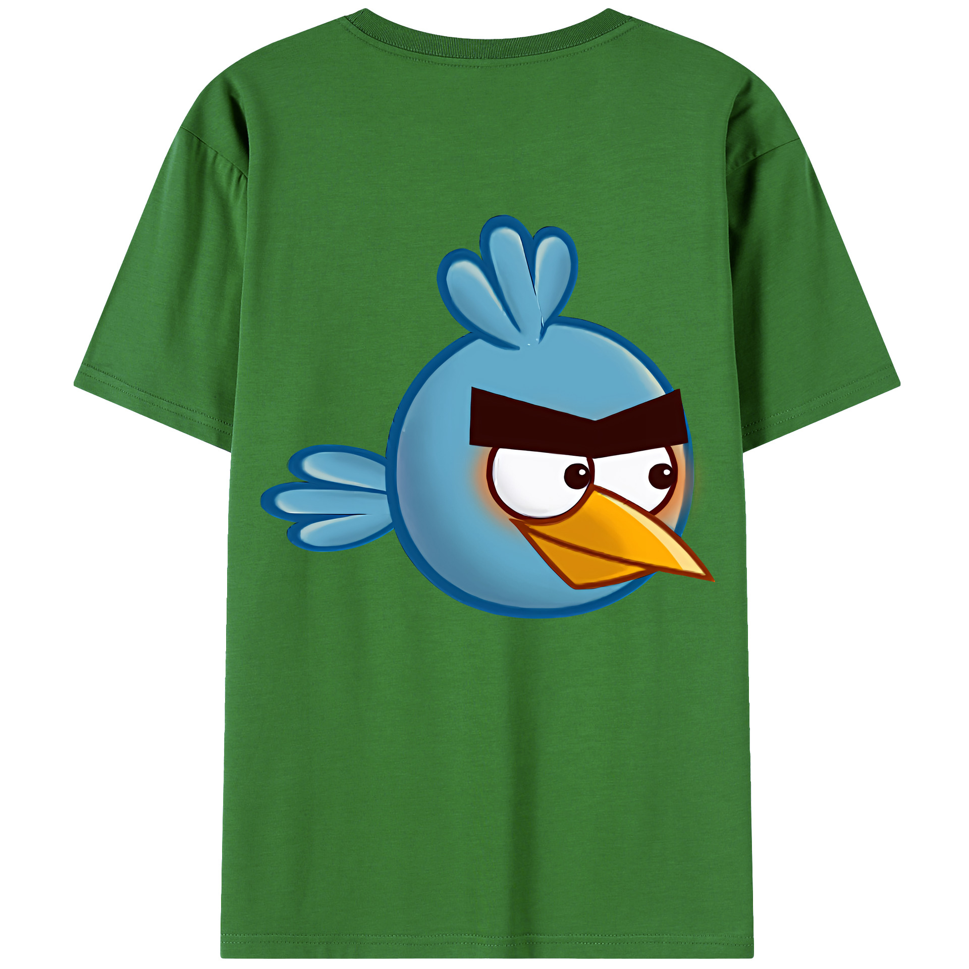 （画像用） Angry Birds アングリーバード レディース半袖Tシャツ(バックプリント)